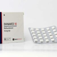 Dianamed 10mg – Methandienone – Deus Medical - Image 2