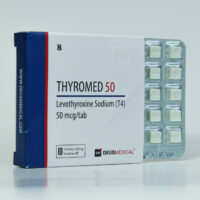 Thyromed 50mcg – Levothyroxine Sodium – Deus Medical - Image 2