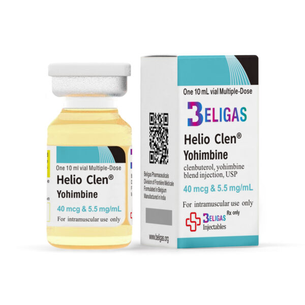 Helio Clen® Yohimbine Clenbuterol 40mcg, Yohimbine 5.5mg, 40mcg & 5.5mg